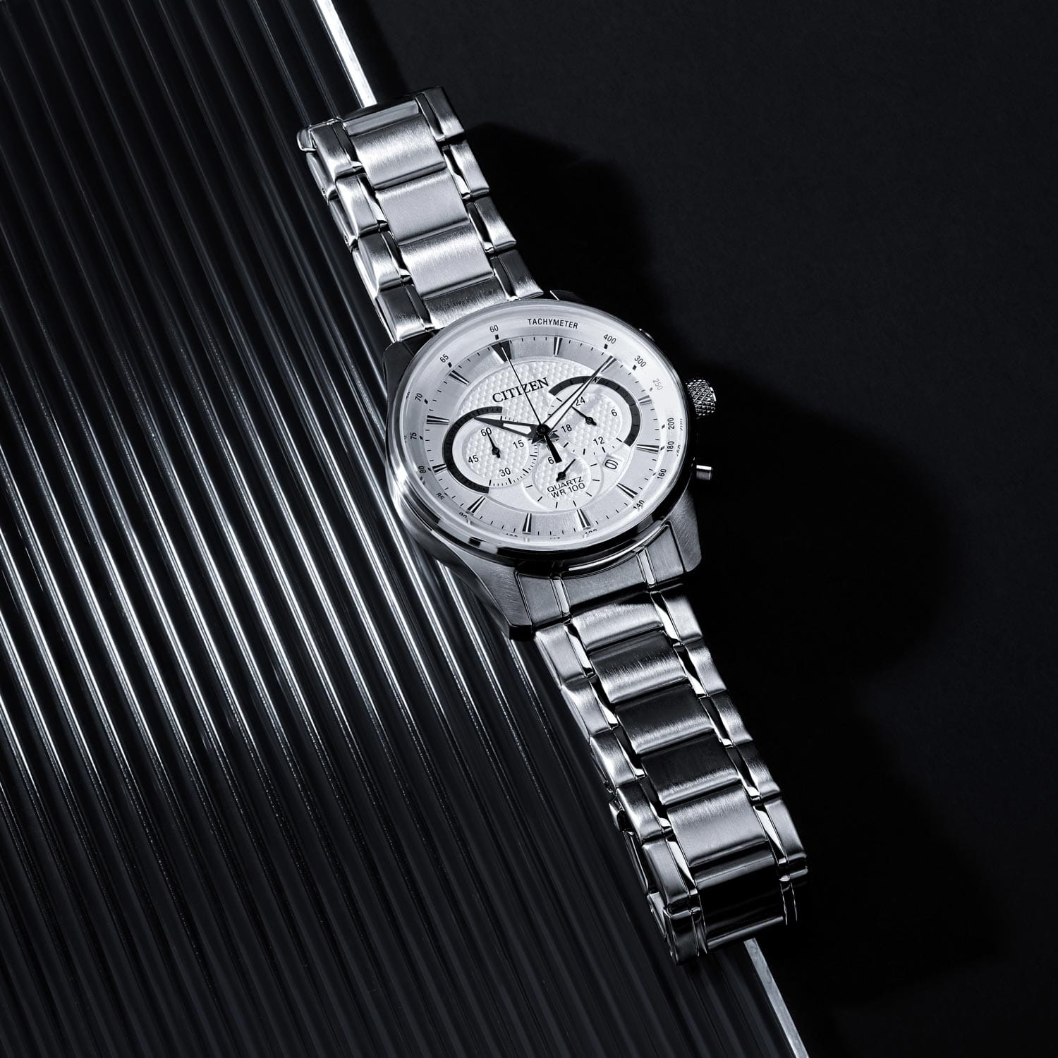 Citizen Citizen Chronograph AN8190-51A, chronograph citizen япония мужские часы на браслете нержавеющая сталь боковой вид